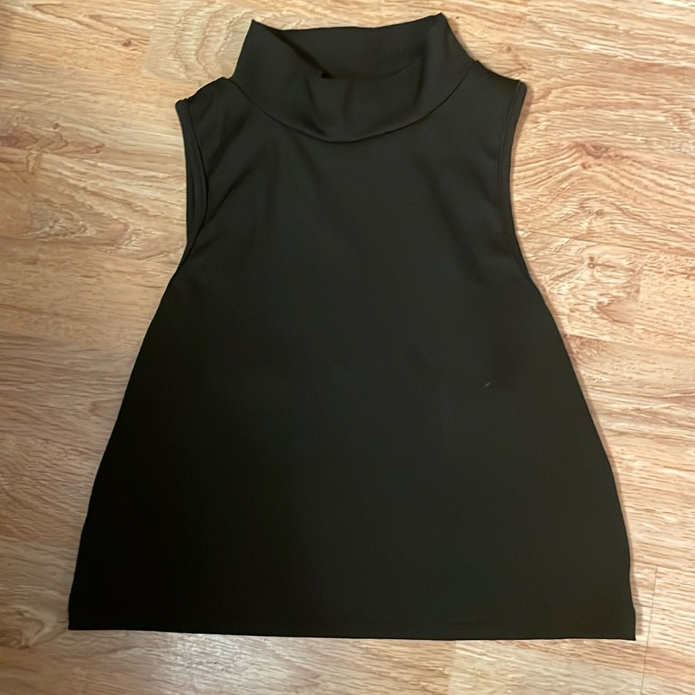 No name/Ribbed no sleeve tank/black/M/excellent condition